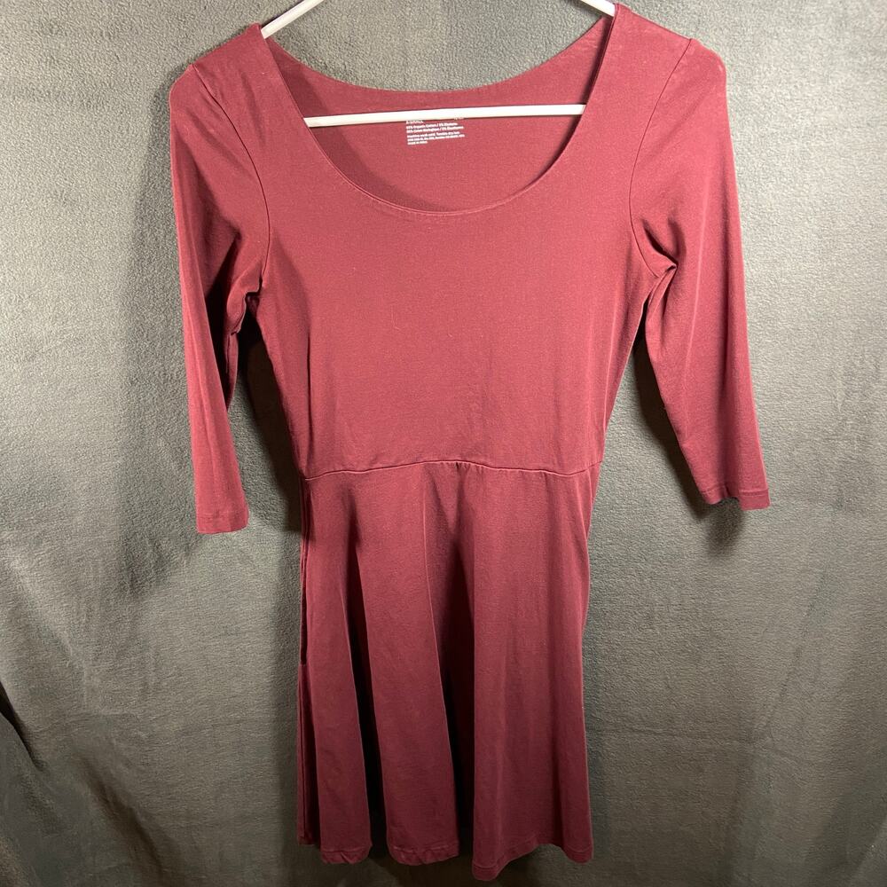 pact women organic cotton dress XS eco sustainable fit and flare pockets